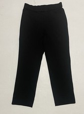 Susan Graver Women's Essentials Liquid Knit Straight Leg Pants Petite PXS Size