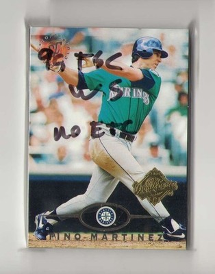 1995 Topps Stadium Club Super Team w/o EC&TA SEATTLE MARINERS Team Set