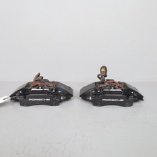 1999-2012 Porsche 911 996 Rear Brake Calipers Brembo Set Pair Black Oem