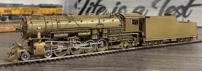 NJ Custom Brass HO #ST-298 Class M-78 4-8-2 D&RGW - Unpainted, Tested & NIB!