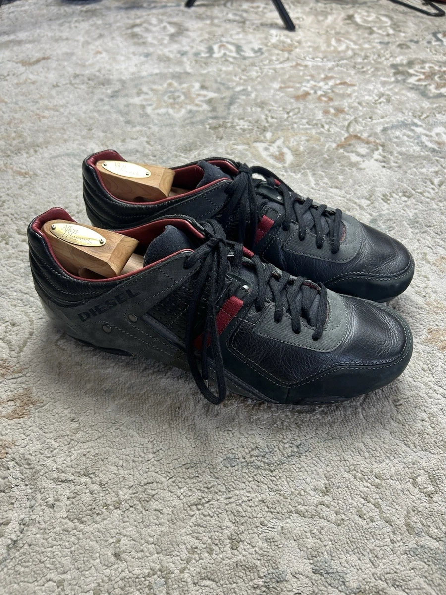 Diesel Leather Upper Black Casual Shoes for Men for sale | eBay