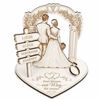 Money gift wedding bridal couple signpost love wedding gift money 12x10 cm