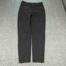 Curve Appeal Jeans Womens 30 Black High Rise Minimalist Jegging Stretch Casual