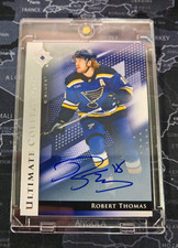 2024-25 Ultimate Collection Silver Robert Thomas Auto - St. Louis Blues - Hockey