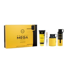Armaf Men's Mega Odyssey Mega Multi-Color 4pcs EDP Gift Set Fragrances