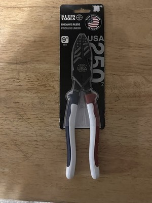 Klein Tools 250th Anniversary Limited Edition 9'' Lineman s Pliers - USA Made