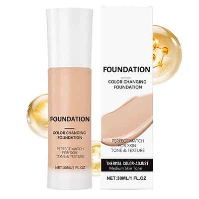 LUXE Color Changing Foundation 30 ml Gesichtsfarbkorrektur-Foundation, natürlic