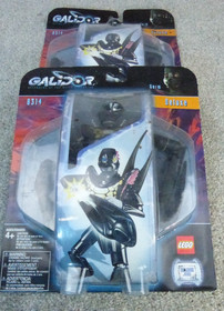 Two LEGO Galidor: Defenders of the Outer Dimension. Gorm Deluxe Figure 8314