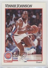 1991-92 NBA Hoops Vinnie Johnson #62 xk1