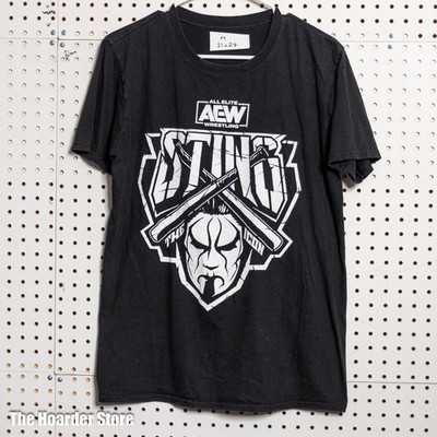 AEW Sting The Icon Wrestling Shirt Medium