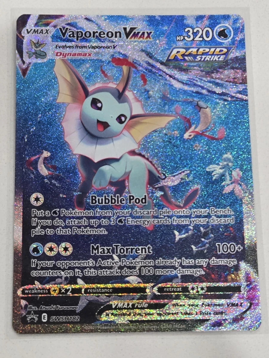 Vaporeon VMAX Pokémon TCG Cards for sale | eBay