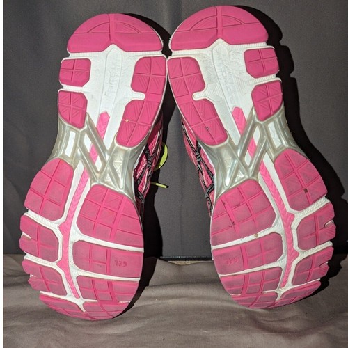 Asics Zapatos Mujer 8.5 Rosa Gel Kayano 21 Neón RunningT4N5N D6 Excelente Raro - Imagen 10 de 10