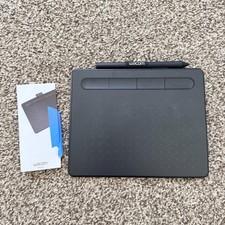 Wacom Intuos CTL-4100 Small Drawing Tablet, USB Wire, Stylus Tested Works