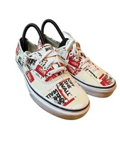 VANS Packing Tape Print Sneakers Size7.5W/7M