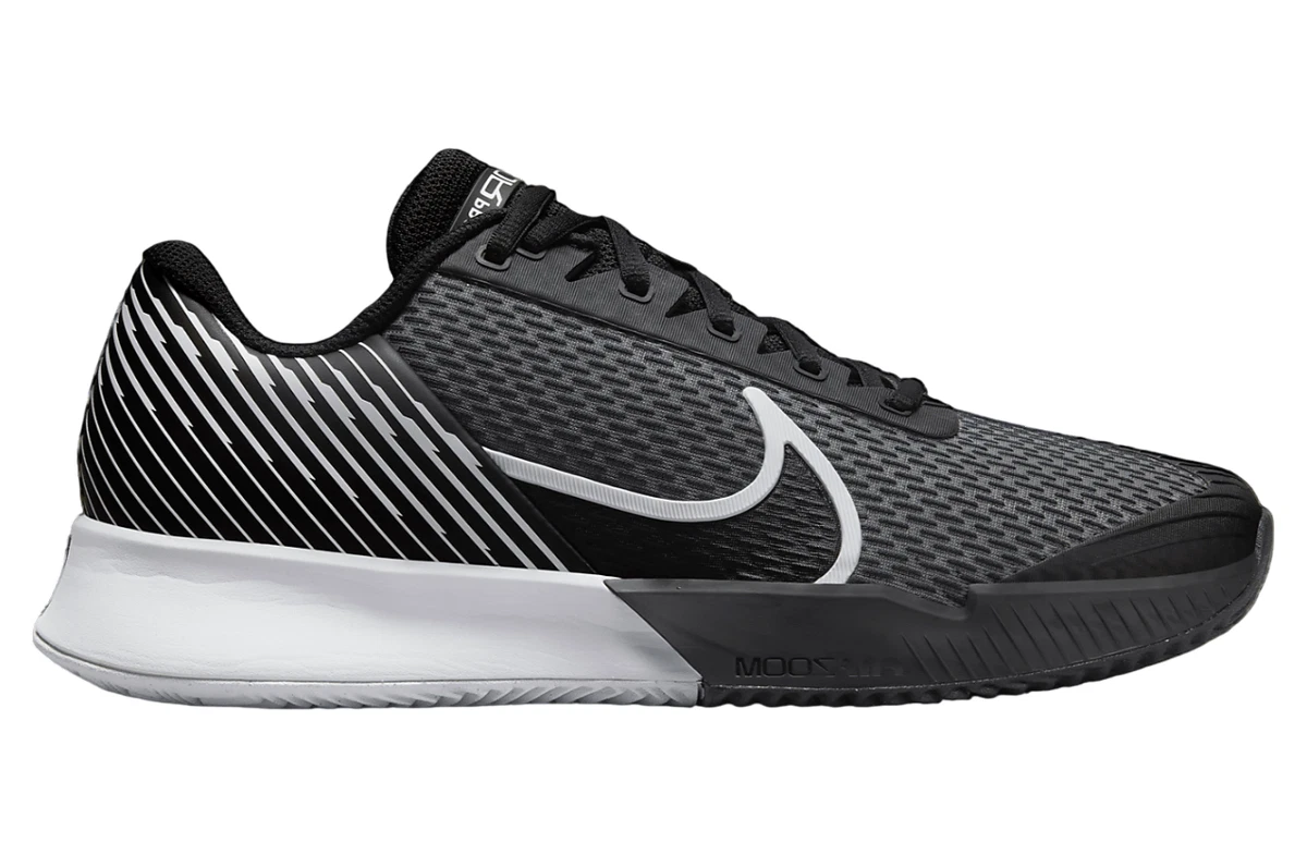NikeCourt Air Zoom Vapor Pro 2 HC Black White for Sale