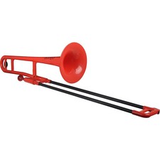 pBone Plastic Trombone Red
