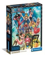 Clementoni One Piece Puzzle 1000 Teile Mit Poster - Legespiel FüR Manga & Anime