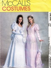 McCall's Misses' Petite Victorian Costumes Pattern 3292 Size 6-10 UNCUT