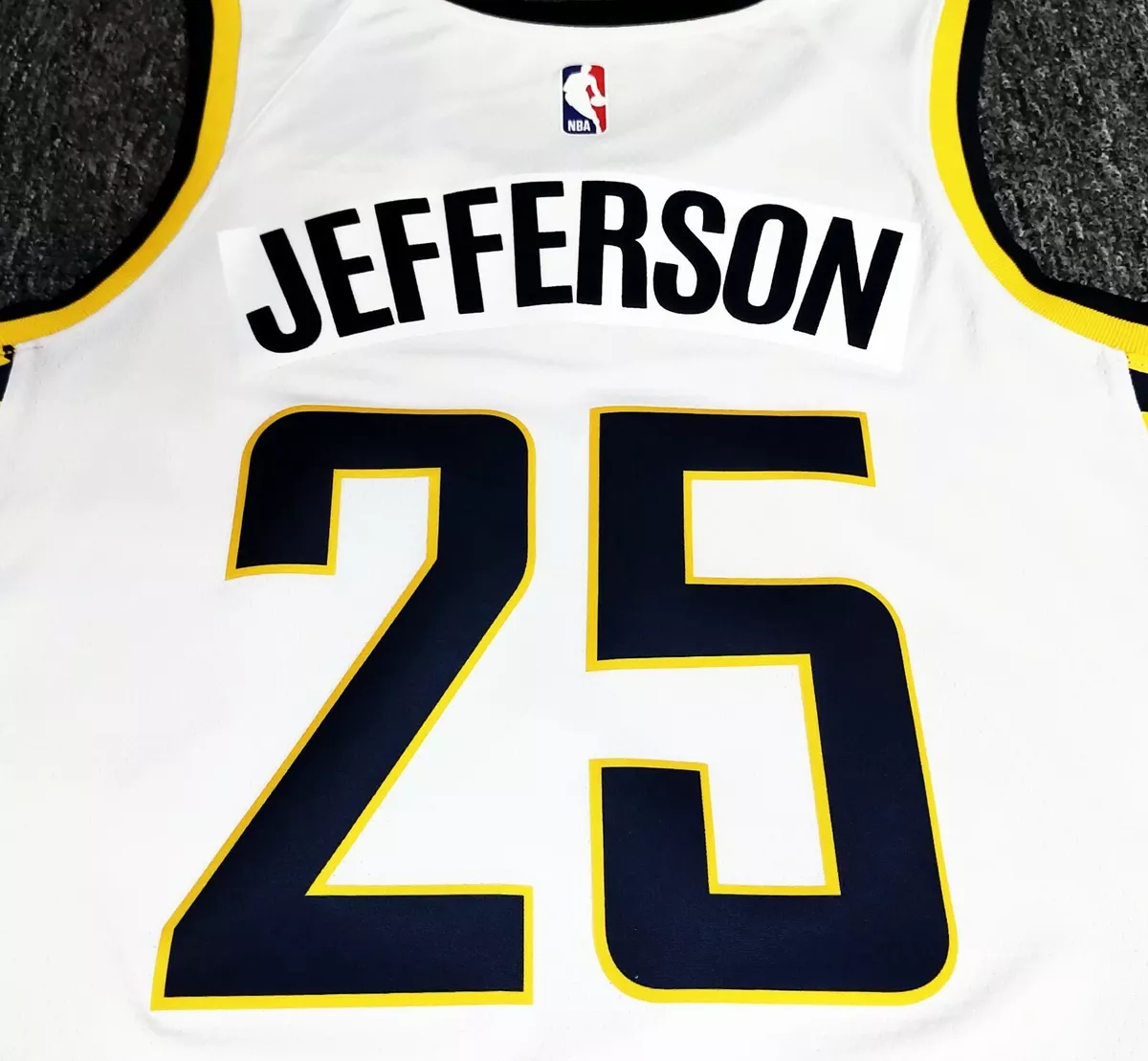 44 M AL JEFFERSON INDIANA PACERS AUTHENTIC SWINGMAN NIKE BASKETBALL JERSEY eBay
