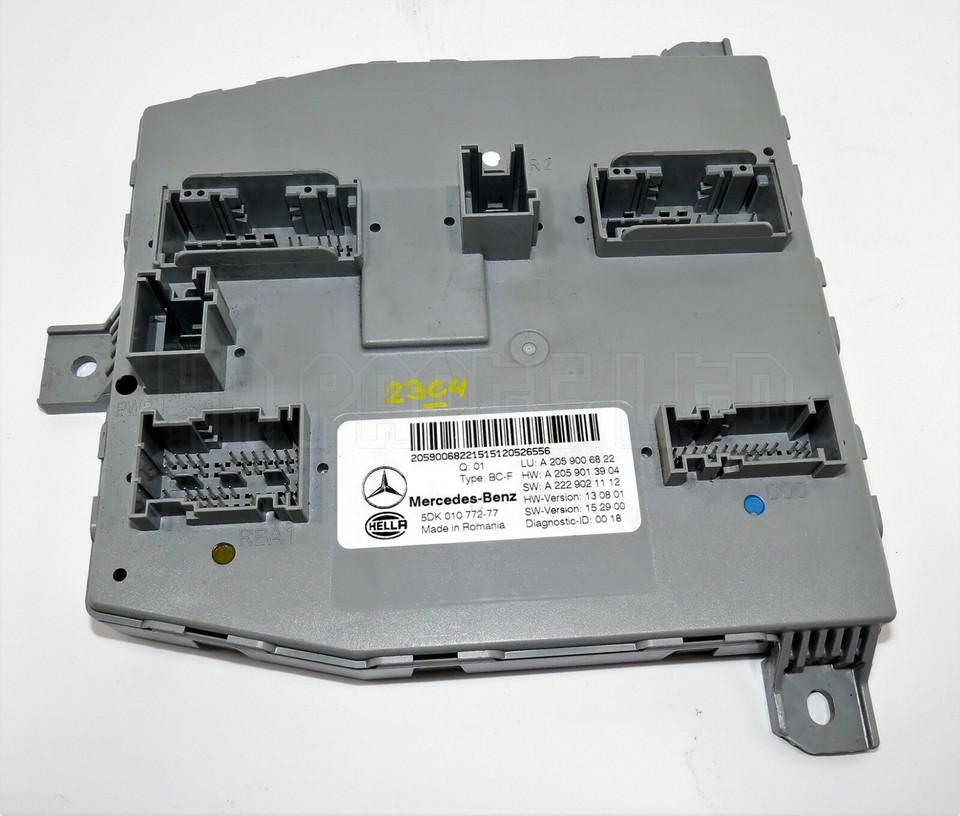 A2059006822 Mercedes-Benz C Class Genuine Hella Body Control Module ...