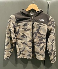 The north face boys Camo fleece pullover M 10/12 