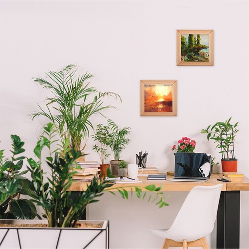 Photo Frame Desk Picture Frames for Office Holders Retro Square eBay