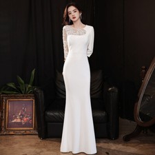 Fishtail Evening Dress Women's Banquet Temperament Luxury Celebrity Long Dresses