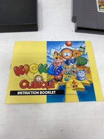 Kickle Cubicle (NES) Nintendo RARO - CIB COMPLETO Env&iacute;o R&aacute;pido Aut&eacute;ntico