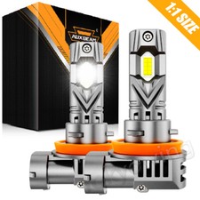 AUXBEAM Canbus H9 H11 LED Headlight Super Bright Bulb Kit 6500K 25000LM High/Low