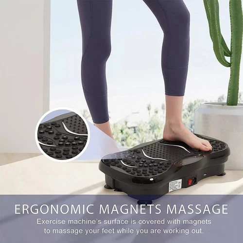 Vibration Plate Exercise Machine Whole Body Workout Lose Weight Fitness Machine - Picture 5 of 15