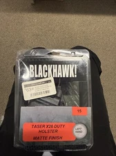 Taser X26 Duty Holster Matte Finish (Left Hand)