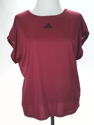 adidas pink tennis shirt