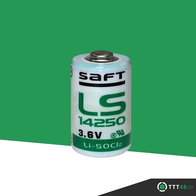 20 x Saft Lithium Batterie 1/2 AA Mignon LS 14250 3,6V 1200mAh 1,2Ah