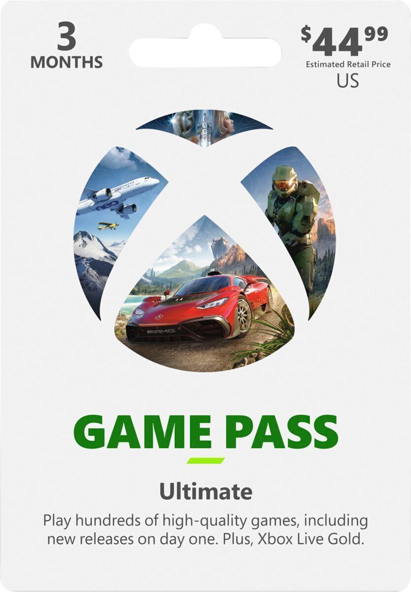 Xbox Game Pass Ultimate 3 Month Membership 799366894650