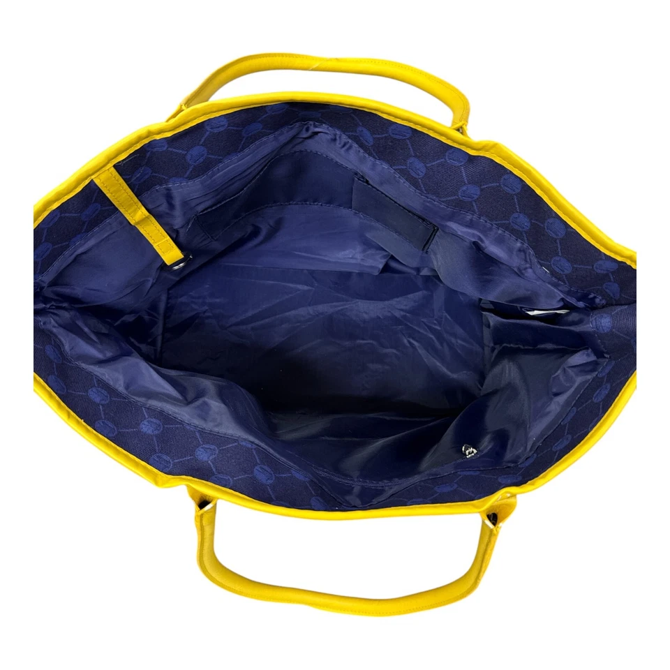 金州勇士队 19 英寸帆布托特包 – 大号团队标志钱包带拉链 Pocke — 第 3/3 张图片