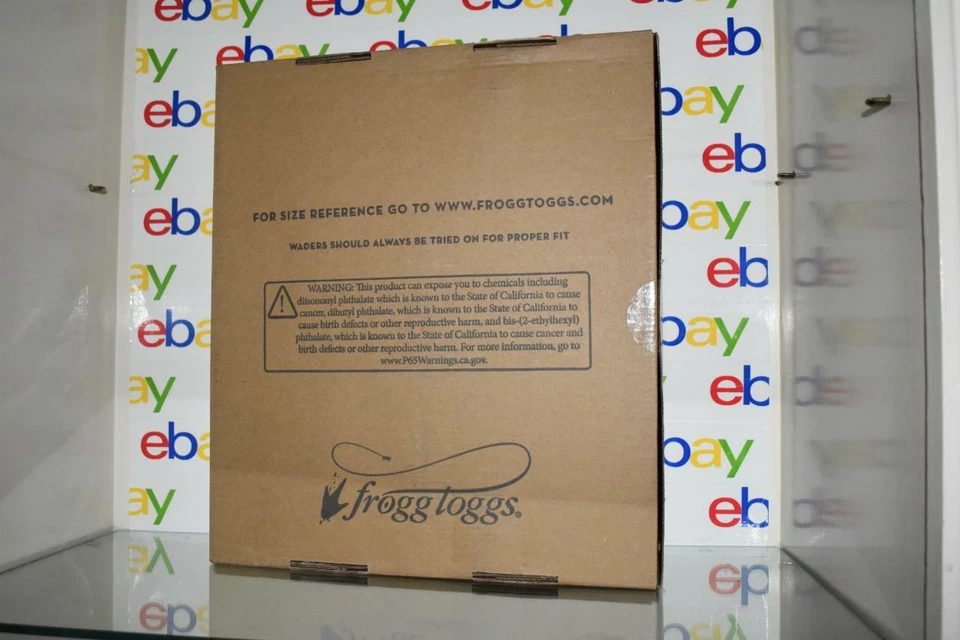 frogg toggs Men's Rana II Bootfoot Hip Wader 2716249 Brown NIB - Image 3 of 4