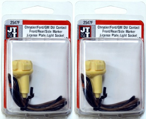 Prise Femelle Universelle Pigtail 168/T10 - Lot De 2, Pour Feux De Marqueur, Câblage Auto 12V