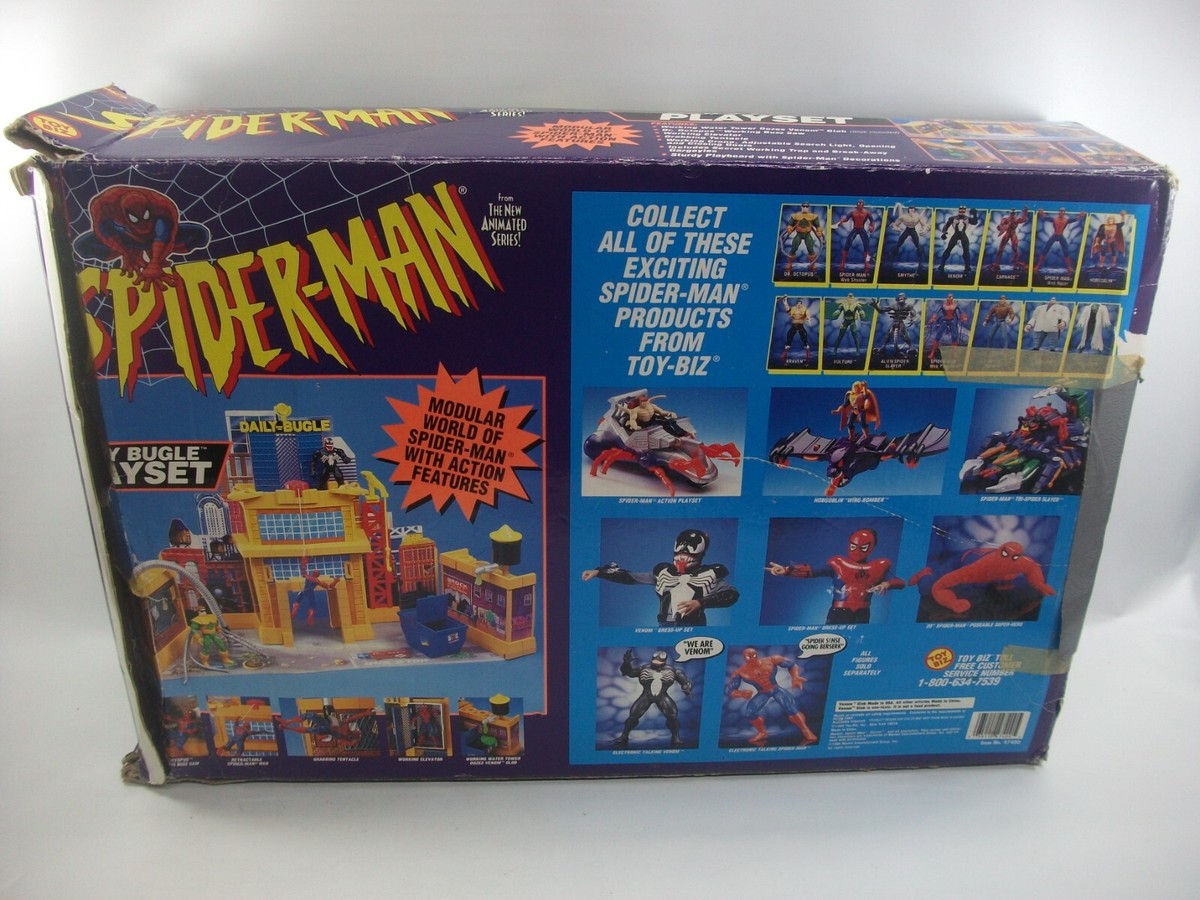 Daily Bugle Spiderman Playset INCOMPLETE Pieces Toy Biz Daily Bugle Spiderman Playset INCOMPLETE Pieces Toy Biz
