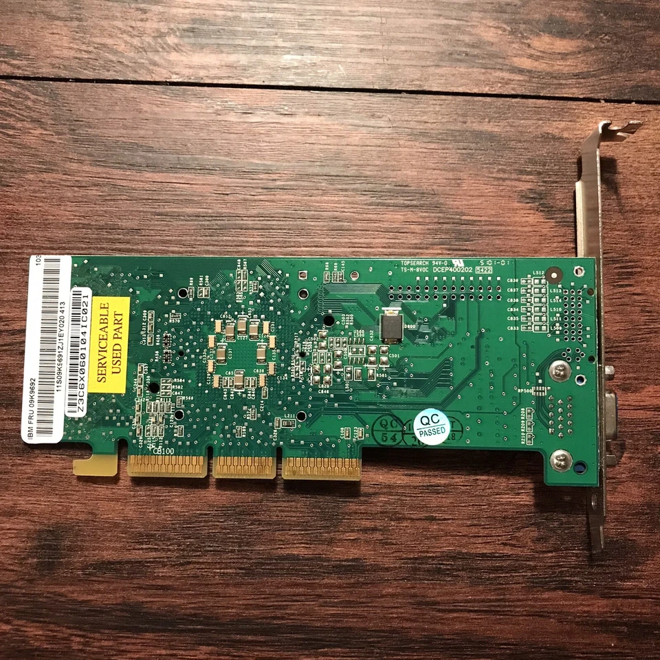 IBM 09K9692 NVIDIA GeForce 2 MX AGP 32MB Vintage Video Card - Image 2 of 4