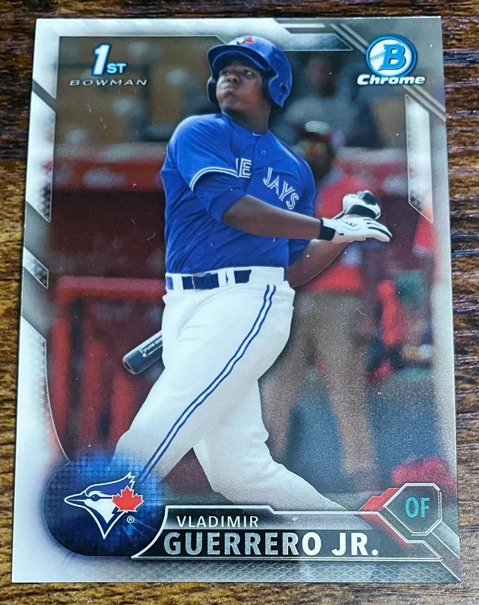 VLADIMIR GUERRERO JR 2016 Bowman 1st Chrome Rookie Card | eBay