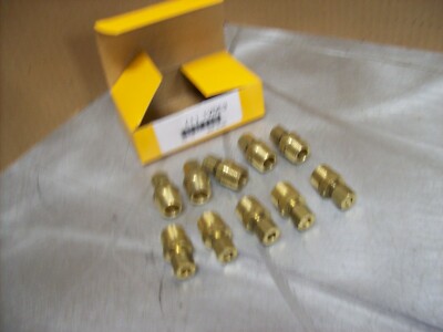 # Parker Grainger Brass Fittings 1/4'' Compression x 3/8'' NPT 1VDE3 - BOX OF TEN