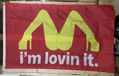Party Flag FREE SHIP Hot Girls I m Lovin It Sexy College Stripper USA Sign 3x5 