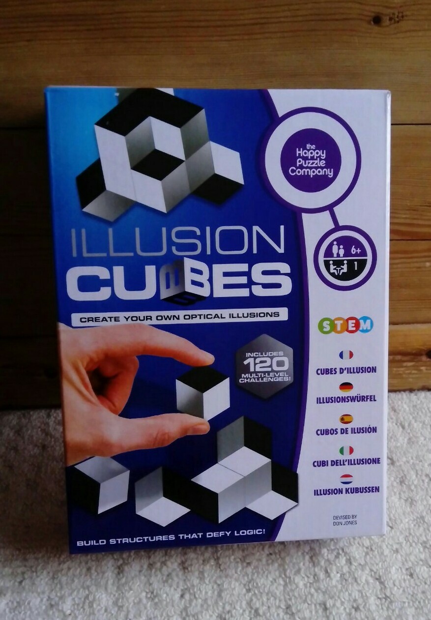 Illusion Cubes Create Your Own Optical Illusions STEM Happy Puzzle Company VGC