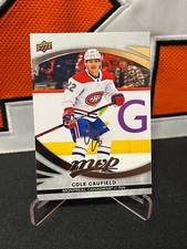 Cole Caufield # Canadiens # 2023-24 Upper Deck MVP Hockey SILVER SCRIPT #15