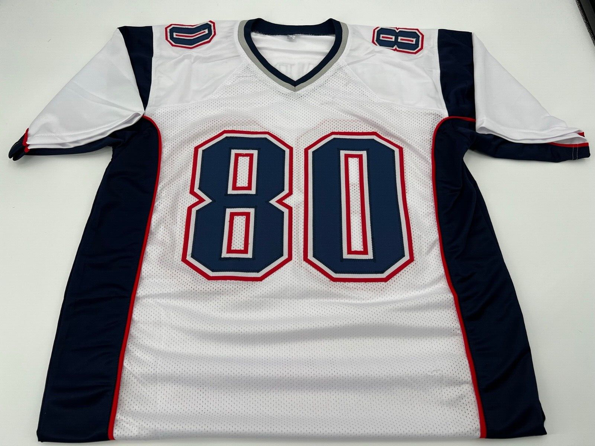 DANNY AMENDOLA NEW ENGLAND PATRIOTS SIGNED CUSTOM STITCH JERSEY