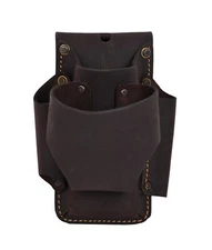 4-in-1 Multi Leather Tool Utility Pouch Tape Measure Holder HD Rivets