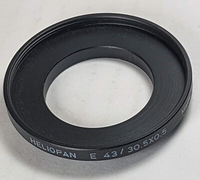 Filter Adapter 30,5-43 Mm - Step-Up Adapter Für Objektive