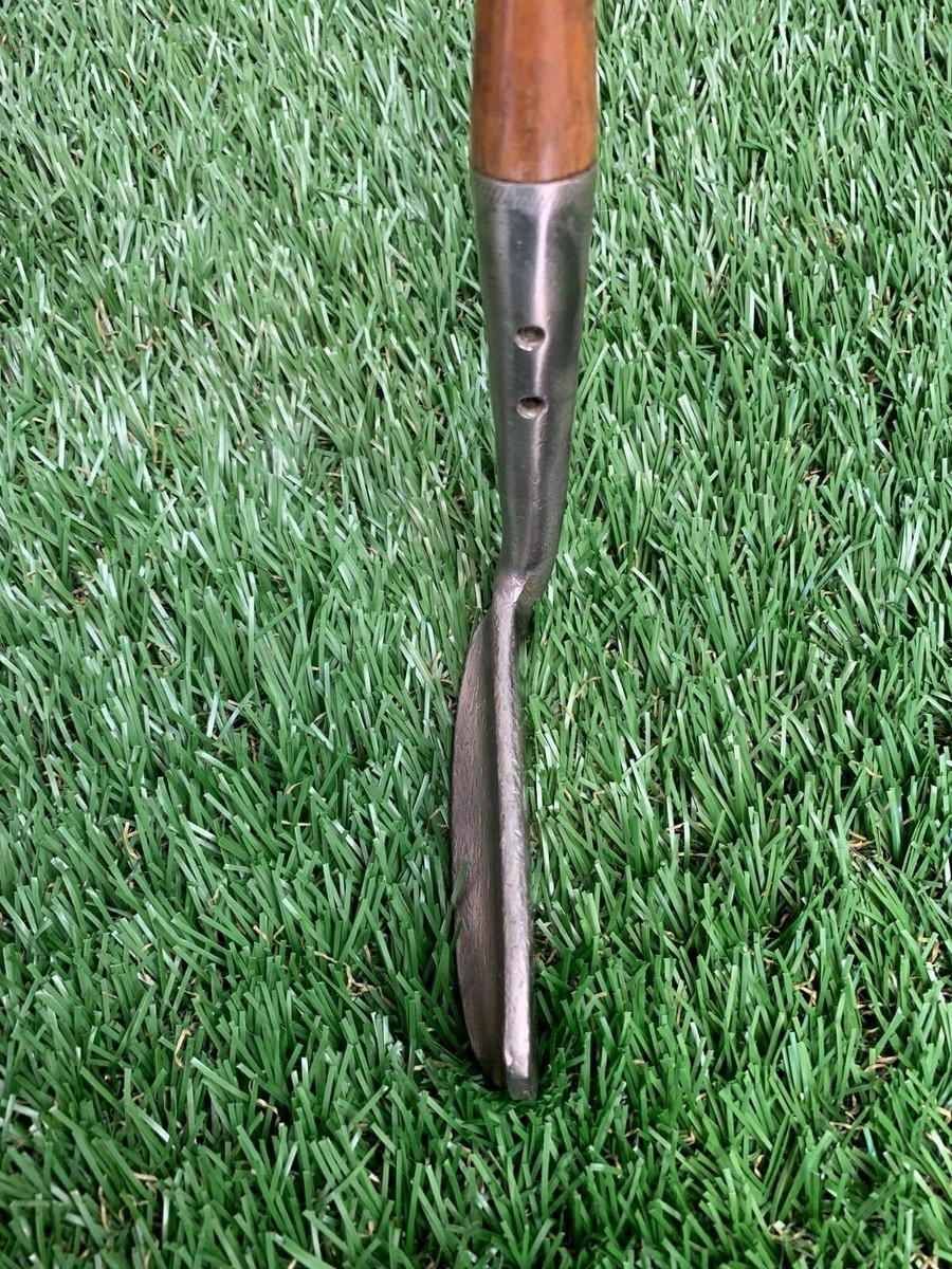 Putter Maillet Ancien F H Ayers London Tru Put - Tige En Bois - Droitier