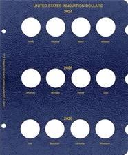 WHITMAN Album PAGE #5040 Innovation US Dollar $ 2024-2026 Album 4711 Page 3 Only