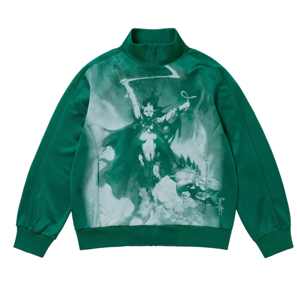 Veste de survêtement Supreme/Frank Frazetta   Vert foncé   Large   FW24